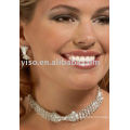 Bowtie Rhinestone Schmuck Set